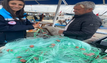 DATÇA’DA BALIKÇILARA YÖNELİK MARKALAMA ÇALIŞMASI GERÇEKLEŞTİRİLDİ