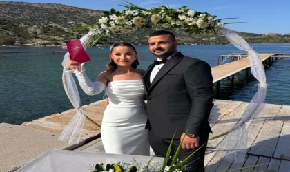 RAZİYE VE ÖZGÜR ÇİFTİ MUTLULUĞA ‘EVET’ DEDİ