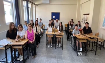 İLÇE MİLLİ EĞİTİM MÜDÜRÜ BÜLENT ALDAL’DAN YKS ADAYLARINA MORAL ZİYARETİ