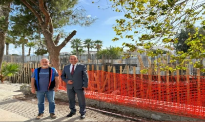 BÜLENT ALDAL, YAPIMINA BAŞLANAN OKUL İNŞAATINI YERİNDE İNCELEDİ