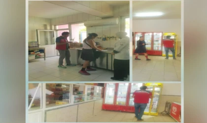 OKULLARDA KANTİN VE YEMEKHANE DENETİMLERİ YAPILDI