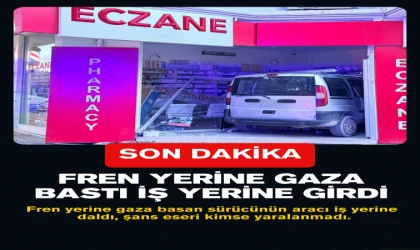 Fren Yerine Gaza Bastı İş Yerine Girdi