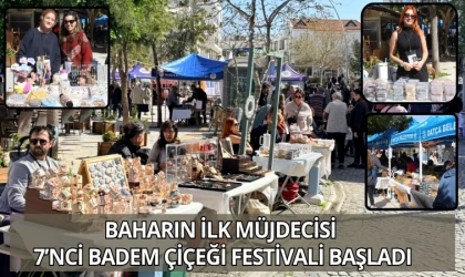 BAHARIN İLK MÜJDECİSİ 7’NCİ BADEM ÇİÇEĞİ FESTİVALİ BAŞLADI