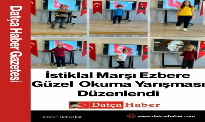İstiklal Marşı Ezbere Güzel Okuma Yarışması Düzenlendi