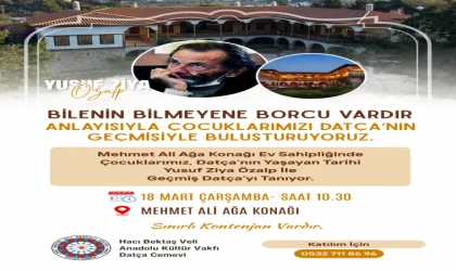 Datça’nın Geçmişi Çocuklara Anlatılacak