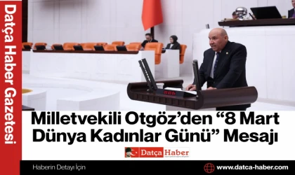 Milletvekili Otgöz’den “8 Mart Dünya Kadınlar Günü” Mesajı