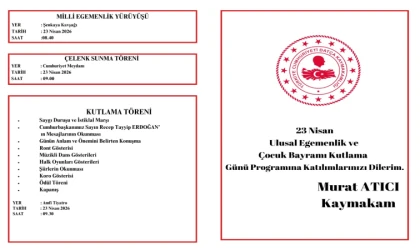 DATÇA 23 NİSAN ULUSAL EGEMENLİK VE ÇOCUK BAYRAMI’NA HAZIR