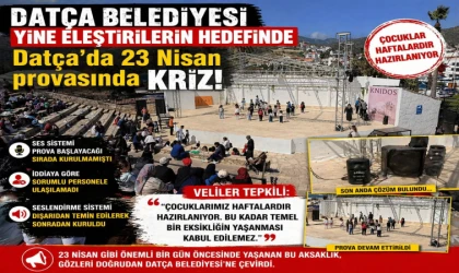DATÇA BELEDİYESİ YİNE ELEŞTİRİLERİN HEDEFİNDE