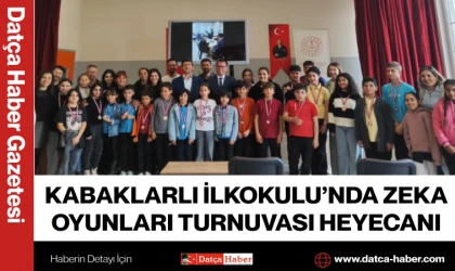 KABAKLARLI İLKOKULU’NDA ZEKA OYUNLARI TURNUVASI HEYECANI