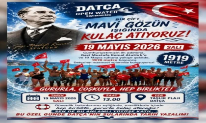 DATÇA’DA 19 MAYIS’A ANLAMLI KULAÇ