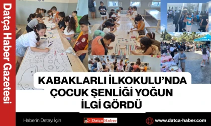 KABAKLARLI İLKOKULU’NDA ÇOCUK ŞENLİĞİ YOĞUN İLGİ GÖRDÜ