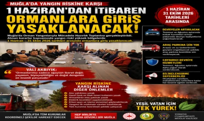 Muğla’da 1 Haziran’dan İtibaren Ormanlara Giriş Yasaklanacak