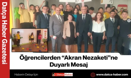 Öğrencilerden “Akran Nezaketi”ne Duyarlı Mesaj