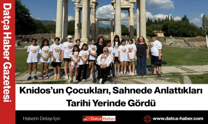 Knidos’un Çocukları, Sahnede Anlattıkları Tarihi Yerinde Gördü