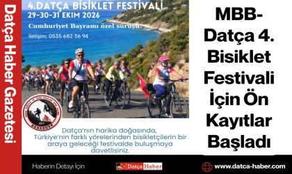 MBB- Datça 4. Bisiklet Festivali İçin Ön Kayıtlar Başladı