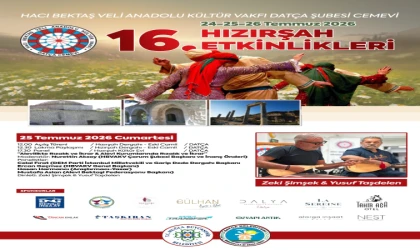 Datça'da 16. Hızırşah Etkinlikleri Başlıyor: Kültür, İnanç ve Dayanışma Üç Gün Boyunca Buluşacak