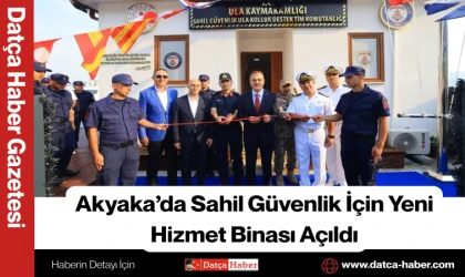 Akyaka’da Sahil Güvenlik İçin Yeni Hizmet Binası Açıldı