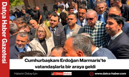 Cumhurbaşkanı Erdoğan Marmaris’te vatandaşlarla bir araya geldi