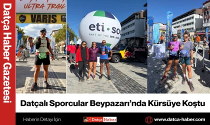 Datçalı Sporcular Beypazarı’nda Kürsüye Koştu