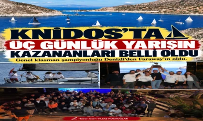 KNİDOS’TA ÜÇ GÜNLÜK YARIŞIN KAZANANLARI BELLİ OLDU