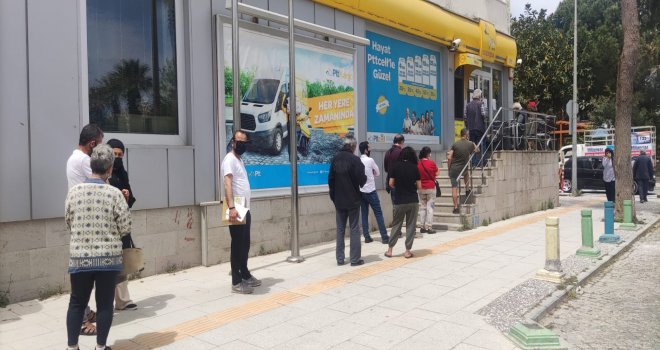 AKIN AKIN GELDİLER ! DATÇA'DA KAPANMA ÖNCESİ TRAFİK YOĞUNLUĞU 