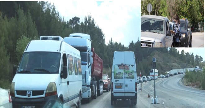 BAY­RAM TATİLCİLERİNİN DÖ­NÜ­ŞÜ DEVAM EDİYOR