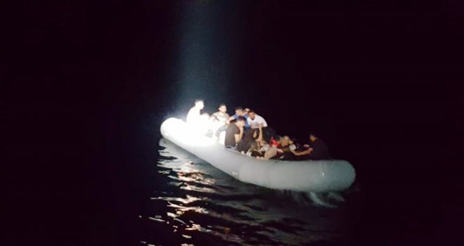 DATÇA VE AYDIN'DA 171 GÖÇ­MEN YA­KA­LAN­DI 