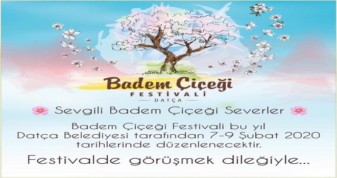 DATÇA BADEM ÇİÇEĞİ FESTİVALİ YARIN BAŞLIYOR