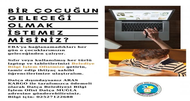 DATÇA BELEDİYESİNDEN DU­YAR­LI YAR­DIM KAM­PAN­YA­SI