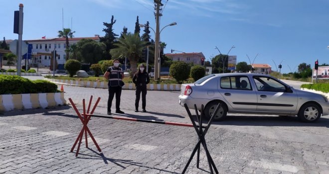 DATÇA 'DA 3 GÜN­LÜK SO­KA­ĞA ÇIKMA YA­SA­ĞI­NI İKİ KİŞİ İHLAL ETTİ