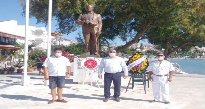 DATÇA' DA DE­NİZ­Cİ­LİK VE KA­BO­TAJ BAY­RA­MI'NA BURUK KUT­LA­MA