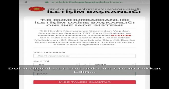 DATÇA EM­Nİ­YE­Tİ KREDİ KARTI DO­LAN­DI­RI­CI­LA­RI­NA KARŞI UYA­RI­YOR!