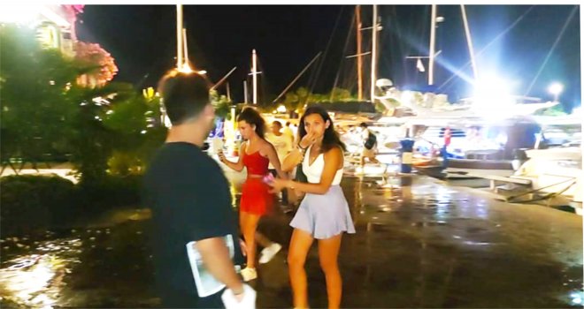 DATÇA LİMAN'DA KANALİZASYON SUYU DENİZE KARIŞTI