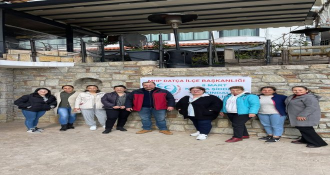 DATÇA MHP'DEN “KADINA ŞİDDETTE FARKINDALIK” SERGİSİ