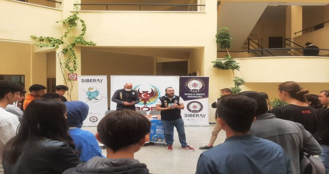 Datça MYO Öğrencilerine SİBERAY Projesi hakkında bilgilendirildi