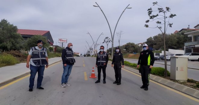 DATÇA POLİS VE JANDARMASI 7/24 İŞ BAŞINDA ,DATÇA SO­KAK­LA­RI HAY­VAN­LA­RA KALDI