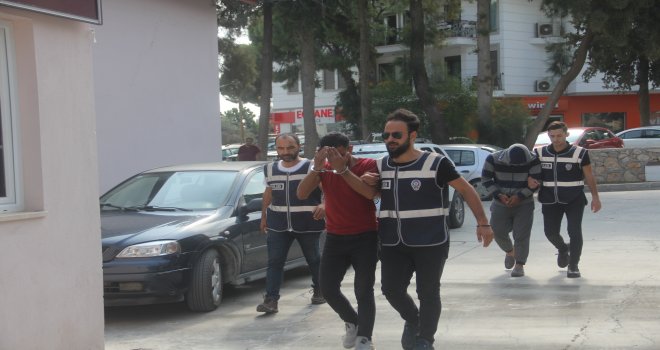 DATÇA POLİSİ TİTİZLİKLE ÇA­LIŞ­TI TEKNE MOTORU HIR­SIZ­LA­RI­NI YA­KA­LA­DI