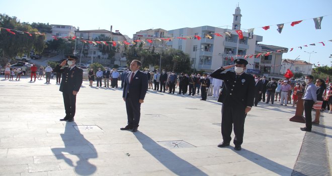 DATÇA’DA ZAFER BAYRAMI TÖRENLE KUTLANDI 