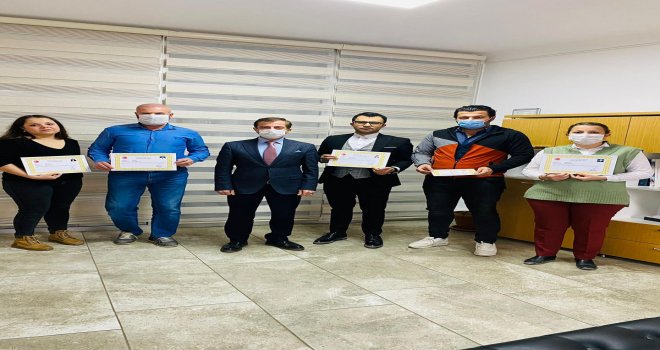 Datça'da 135 kamu ça­lı­şanına başarı belgesi