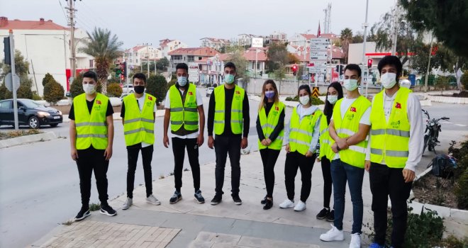 DATÇA'DA AK GENÇ­LER­DEN İFTARA YETİŞE­ME­YEN­LE­RE KU­MAN­YA