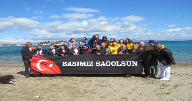 DATÇA'DA İDLİB ŞEHİTLERİ ANIL­DI