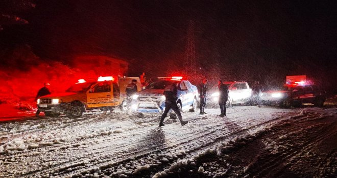 DATÇA’DA YARIM ASIR SONRA KAR SÜRPRİZİ