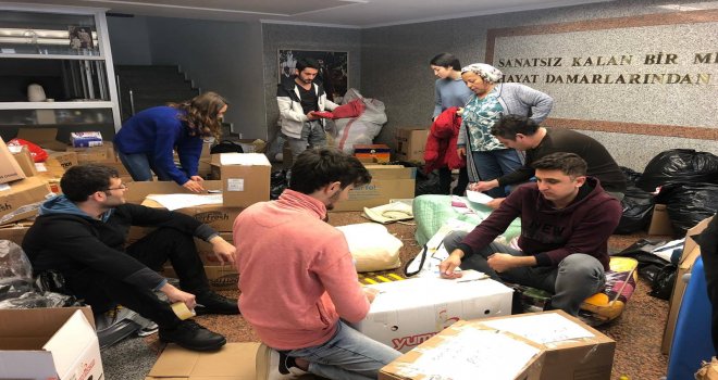 DATÇA'DAN DEPREM BÖLGESİNE YARDIM SEFERBERLİĞİ