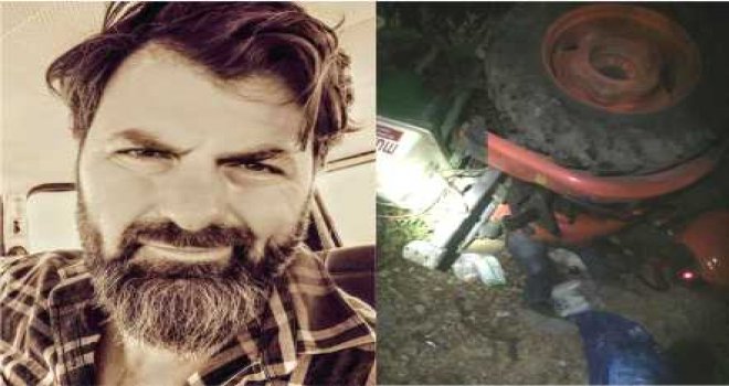 DEV­Rİ­LEN TRAK­TÖ­RÜ­NÜN AL­TIN­DA KALAN ÇİFT­Çİ ÖLDÜ