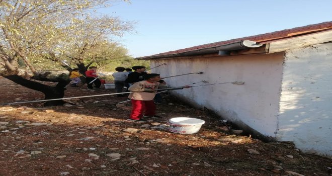 EL ELE VERİP BA­KIM­SIZ OKULU KÜ­TÜP­HA­NEYE ÇEVİRECEKLER