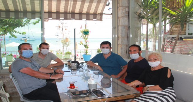 FE­DE­RAS­YON BAŞ­KA­NI KIH­TIR, DA TATİL İÇİN DATÇA'YI SEÇTİ