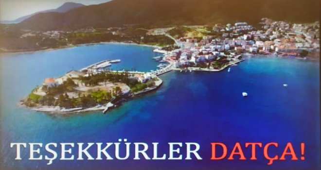 İLÇE EMNİYET MÜ­DÜR­LÜ­ĞÜ'NDEN ''TE­ŞEK­KÜR­LER DATÇA KLİBİ