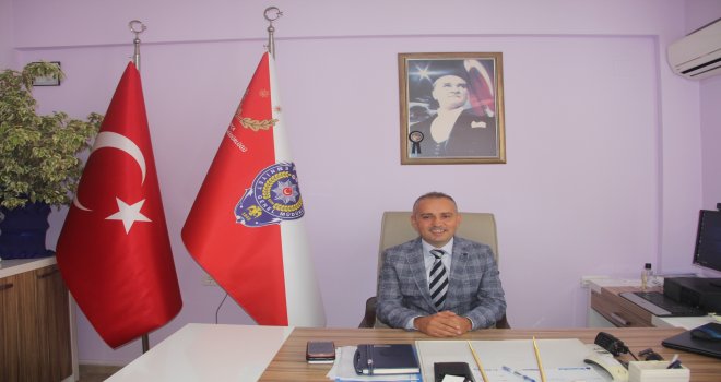 İLÇE EM­Nİ­YET MÜ­DÜ­RÜ İSMAİL TOY­GUN,GÖREVE BAŞLADI 