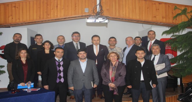 'KADIN ŞİDDETİNE HAYIR KOORDİNAS­YON TOP­LAN­TI­SI YA­PIL­DI