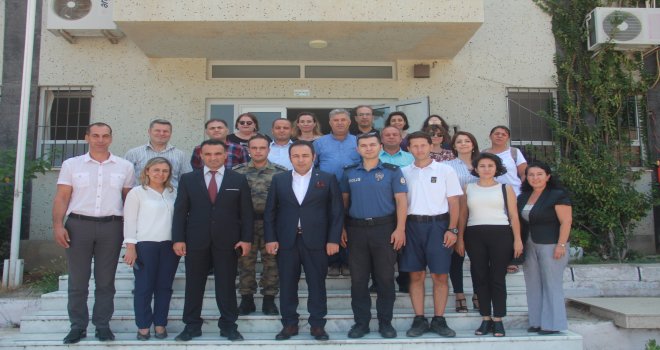 KAY­MA­KAM ÇOBAN BAŞ­KAN­LI­ĞIN­DA OKUL GÜ­VENLİĞİ TOP­LAN­TI­SI YA­PIL­DI